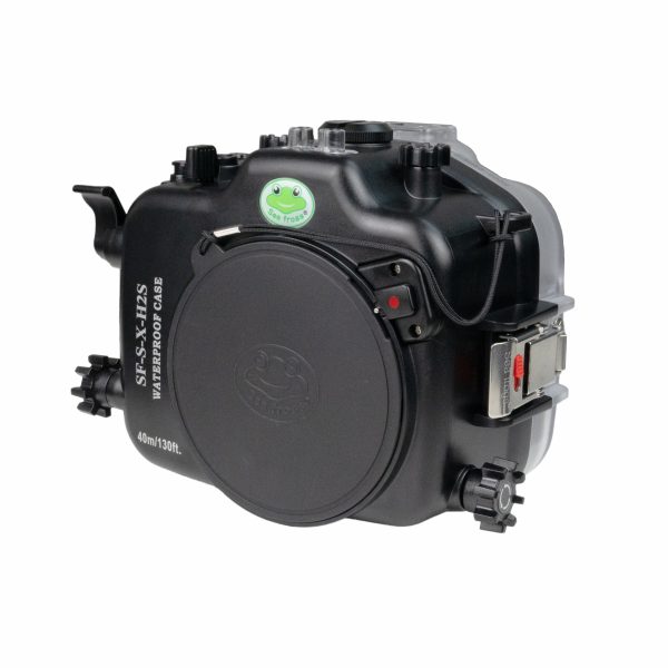 Fujifilm X-H2 X-H2S 40M 130FT Underwater camera housing with 8  Optical Glass Dome Port. XF 18-55mm on Sale