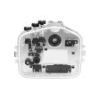 Sony A7 IV NG 40M 130FT Underwater camera housing with 6 Optical Glass Flat Long port (FE24-105mm F4 Zoom gear). For Sale