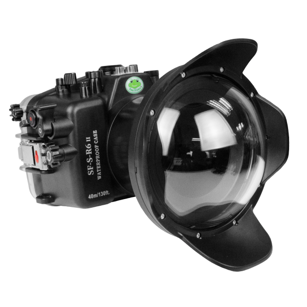 Sea Frogs 40m 130ft Underwater camera housing for Canon EOS R6 Mark II with 6  Dome Port (RF 14-35mm f 4L) Fashion