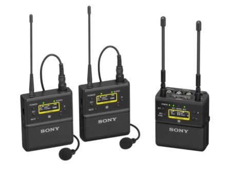 Sony UWP-D27 2-Person Camera-Mount Wireless Omni Lavalier Microphone System (UC25: 536 to 608 MHz) Fashion