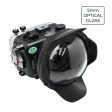 Sony A6600 SeaFrogs 40M 130FT UW housing with 6  Glass Dome port V.7 for Sigma 18-50mm F2.8 DC DN (zoom gear included) Sale