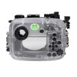 Sea Frogs Sony A6700 40M 130FT Waterproof camera housing with 4  Glass flat port for Sigma 18-50mm F2.8 DC DN (zoom gear included) Fashion