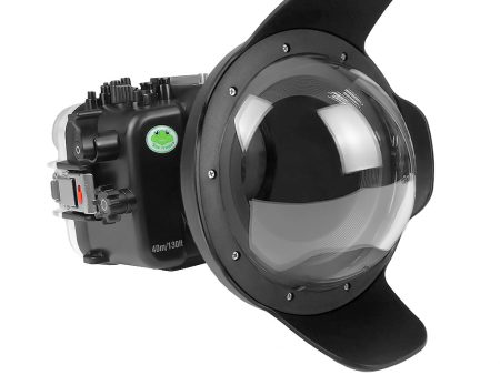 Sony FX3 40M 130FT Underwater camera housing  with 8  Dome port V.9 (FE16-35mm F2.8 GM II Zoom gear included). For Sale