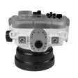 60M 195FT Waterproof housing for Sony RX1xx series Salted Line with 67mm threaded short   Macro port for Sony RX100 VI   VII (White) Supply