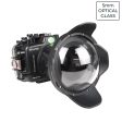 Sony A7 IV NG 40M 130FT Underwater camera housing with 6  Glass Dry Dome Port V.2 (FE16-35mm F2.8 Zoom gear). Online Sale