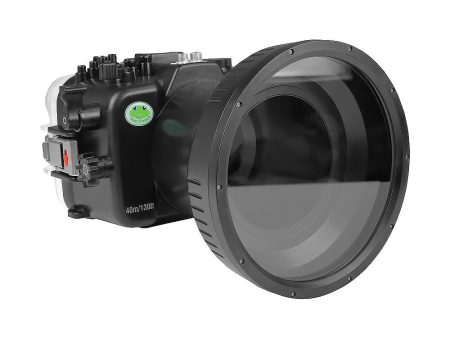 Sony FX30 40M 130FT Underwater camera housing with 6  Glass Flat long port for SONY FE 24-70mm F2.8 GM II. For Discount